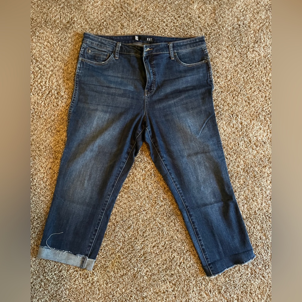 Kut from Kloth Catherine High Rise Boyfriend Cropped 14